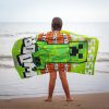 Minecraft Boom prosop de baie, prosop de plajă 70x140cm (Fast Dry)