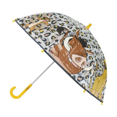 Disney Regele Leu Spotty Umbrelă Transparentă pentru Copii Ø74 cm