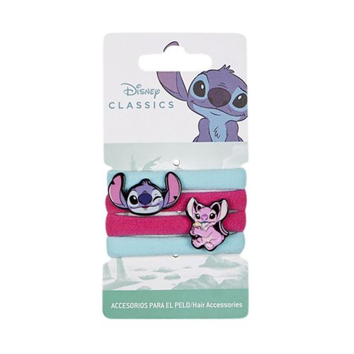 Disney Lilo și Stitch set elastic de păr 4 bucăți