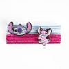Disney Lilo și Stitch set elastic de păr 8 bucăți