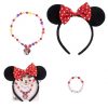 Disney Minnie Charm set de bijuterii și bentiță