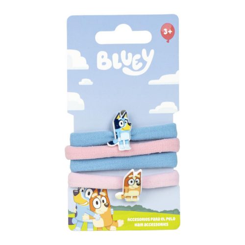 Bluey Set de elastice de păr, 4 bucăți