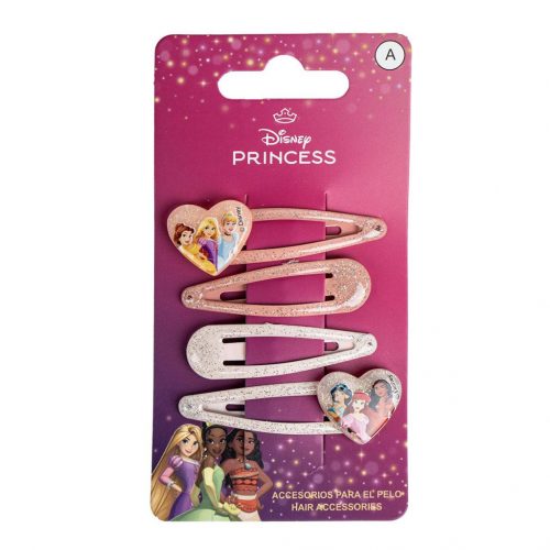 Prințesele Disney Heart set de cleme de păr 4 buc