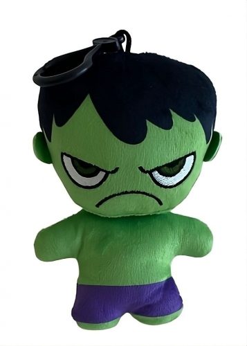 Avengers Hulk Figurină din pluș 2D cu agățătoare 13 cm