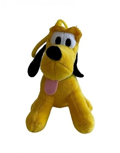 Disney Mickey  Figurină de pluș Disney Pluto cu agățătoare 13 cm