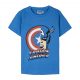 Avengers Captain America tricou scurt pentru copii, top 4-10 ani