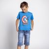 Avengers Captain America tricou scurt pentru copii, top 4-10 ani