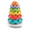 Colorat Stacking Rings jucărie de construit piramidă 5 piese Clementoni