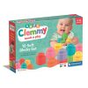 Colorat Clemmy set de blocuri de construcție moi 10 buc Clementoni