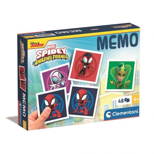 Omul Păianjen Spidey joc de memorie Clementoni cu 48 de piese