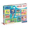 Purcelușa Peppa Life Puzzle 10 în 1 Clementoni