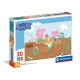 Purcelușa Peppa Gardening Puzzle Clementoni din 30 de piese