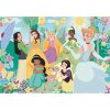 Prințesele Disney Garden Puzzle sclipici 104 piese Clementoni