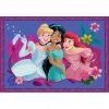 Prințesele Disney Puzzle 4 în 1 Clementoni