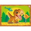 Jurassic World On the Loose 4 în 1 Puzzle Clementoni