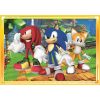 Sonic a sündisznó Save the Day Puzzle Clementoni 4 în 1