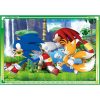 Sonic a sündisznó Save the Day Puzzle Clementoni 4 în 1