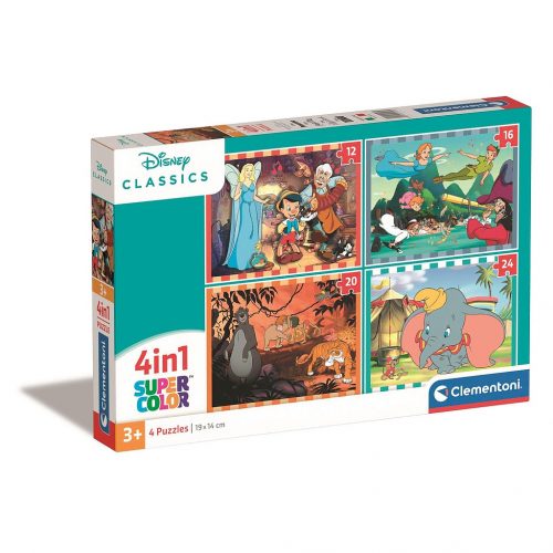 Disney Classics Puzzle 4 în 1 Clementoni