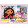 Gabby's Dollhouse Activities Puzzle Clementoni 4 în 1