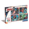 Avengers Individuals 4 în 1 Puzzle Clementoni