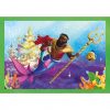 Prințesele Disney Junior Ariel Puzzle 4 în 1 Clementoni