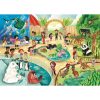 Animale Zoo Puzzle Clementoni de 2x60 piese