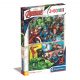 Avengers Against the Threat Puzzle Clementoni de 2x60 piese