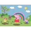 Purcelușa Peppa Nature Class Puzzle Clementoni 2x60 de piese