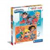 Liga Dreptății Mini Friends Puzzle Clementoni DC Super Hero 2x60 buc