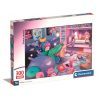 Colorat Game Lovers Puzzle Cameră de Fete 300 de piese Clementoni