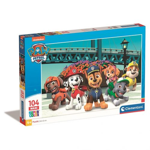 Patrula Cățelușilor Adventure Bay Puzzle maxi Clementoni 104 buc