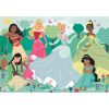 Prințesele Disney Outside Puzzle Maxi de 104 de piese Clementoni