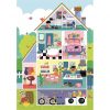 Colorat Sweet Puzzle Maxi Home 104 de piese Clementoni