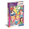 Prințesele Disney Puzzle Clementoni 2x20 piese