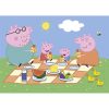 Purcelușa Peppa Picnic and School Puzzle Clementoni de 2x60 piese