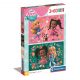 Alice Csodaország cukrászdája Flowers Puzzle Disney 2x60 piese Clementoni