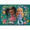 Alice Csodaország cukrászdája Flowers Puzzle Disney 2x60 piese Clementoni