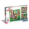 Disney Mickey Clubhouse 3x48 db-os puzzle Clementoni