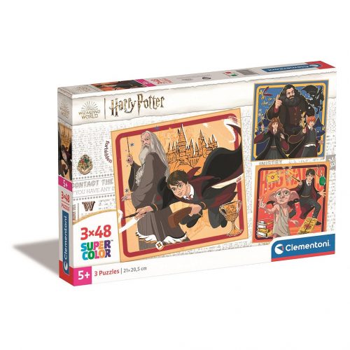 Harry Potter Chronicles Puzzle 3x48 de piese Clementoni