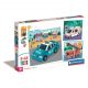 Vehicul Rescue Puzzle Clementoni 3x48 piese