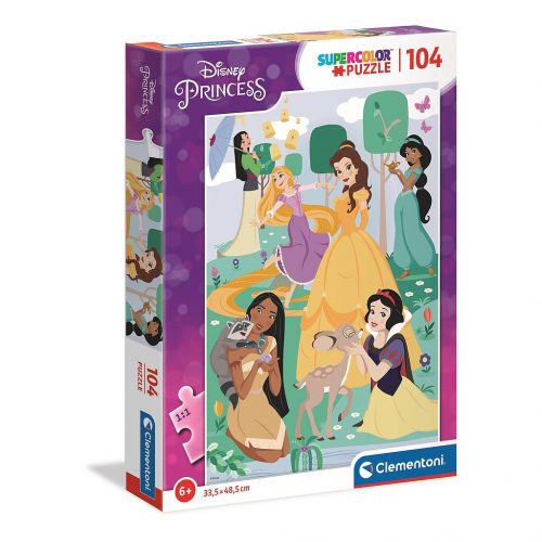 Prințesele Disney Animals Puzzle Clementoni 104 piese