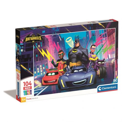 Batman Batwheels 104 piese puzzle maxi Clementoni