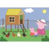 Purcelușa Peppa Chicken Coop Puzzle maxi Clementoni de 60 de piese