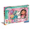 Gabby's Dollhouse Introduction Puzzle maxi Clementoni de 60 bucăți