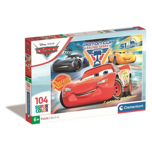 Disney Mașini Piston Cup Puzzle Clementoni de 104 piese