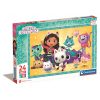 Gabby's Dollhouse Sparkling Puzzle maxi Clementoni 24 piese