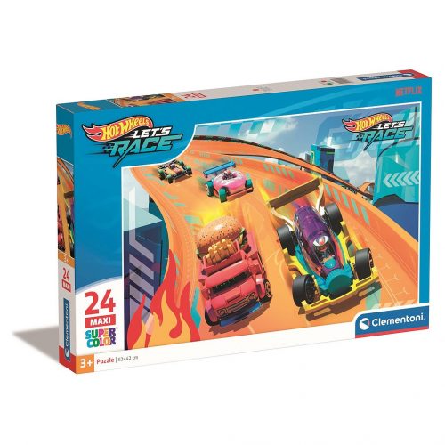 Hot Wheels Fire Track Puzzle maxi Clementoni 24 piese