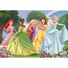 Prințesele Disney Ballgowns Puzzle Clementoni de 180 de piese