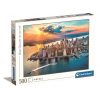 Orașe Sunset Puzzle de 500 de piese New York Clementoni