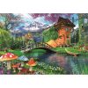 Colorat Old Shoe House Casa de basm puzzle 500 de piese Clementoni